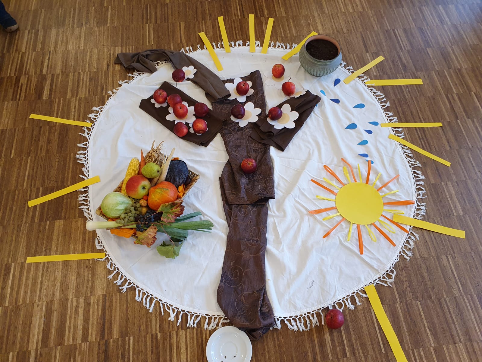 Kinderkirche an Erntedank in Unterpleichfeld