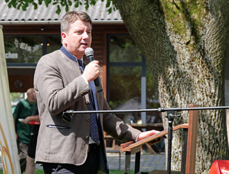 Sandro Kirchner am Rednerpult