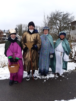 Die Sternsinger in Püssensheim