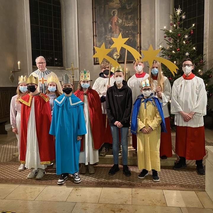 Aussendung der Sternsinger in Unterpleichfeld