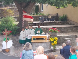 Gottesdienst beim Lindenblütenfest 2022